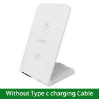 Wireless Charger Station Earphone Phone Fast Charging Charger Holder For iPhone 16 15 14 13 Pro Max Samsung S24 S23 Xiaomi