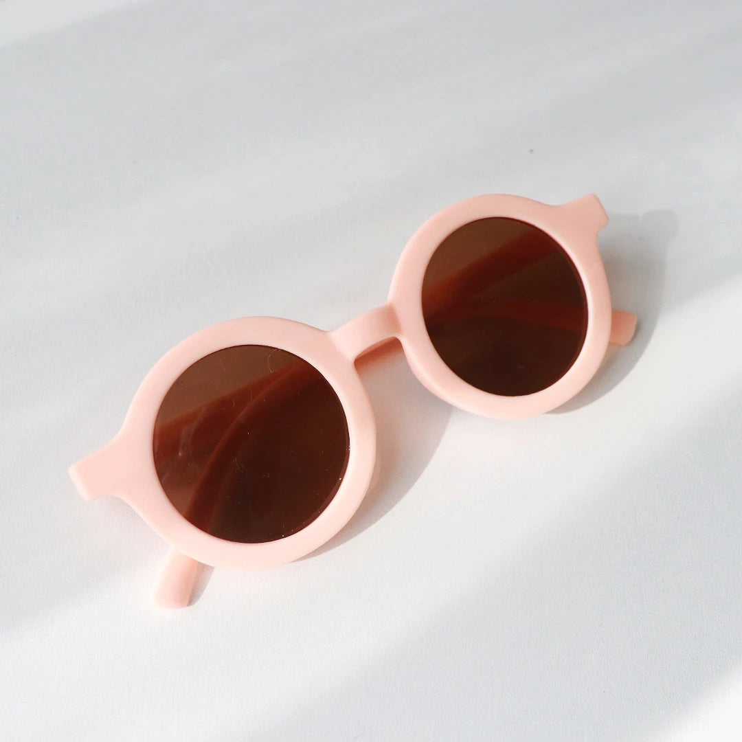 Cute baby sunglasses, children's sunglasses, baby's outdoor photography tool, sunglasses, hundred day photography props Imagen principal del producto