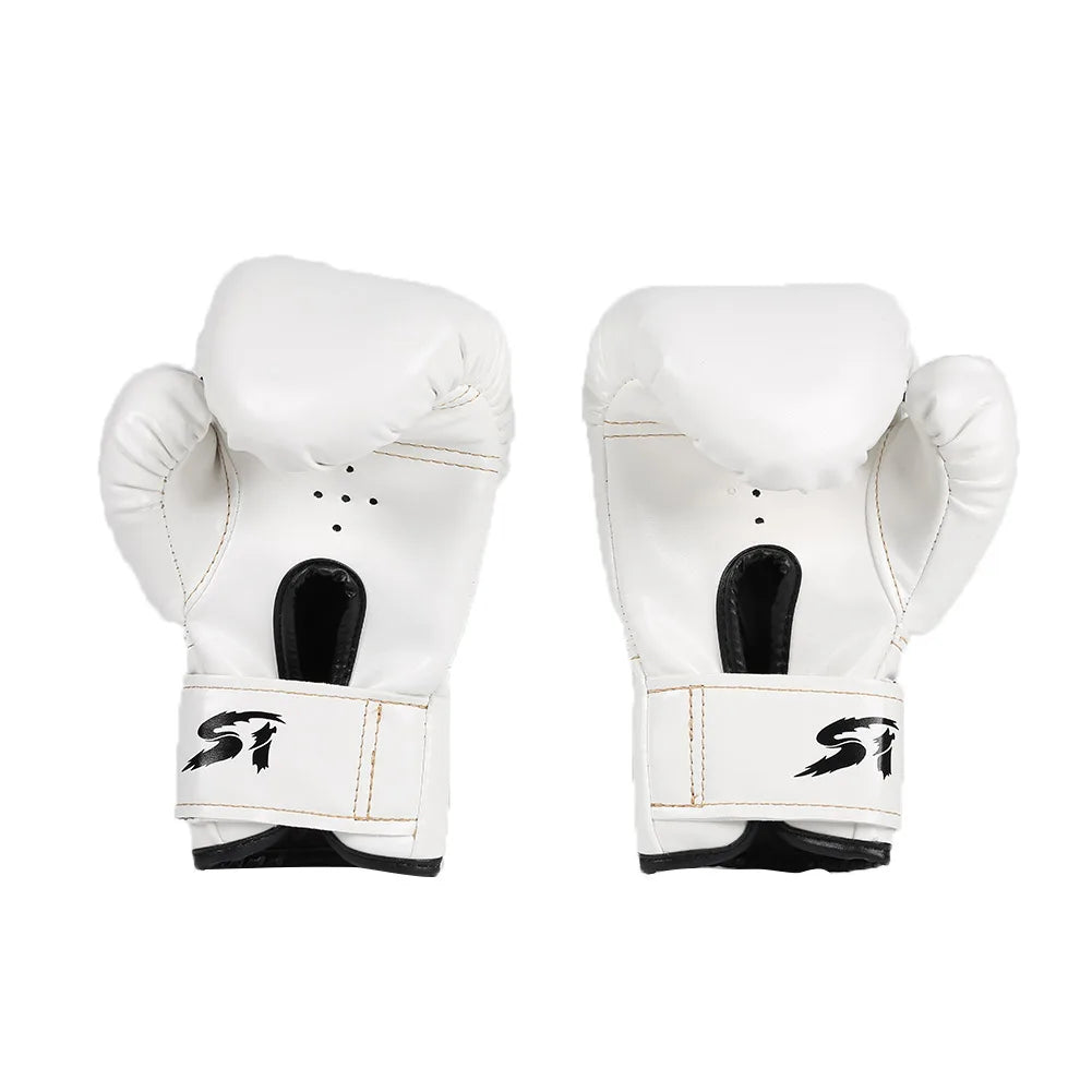 2PCS Kids Boxing Gloves Children Punch Training Sparring Kickboxing Fighting Fitness Mitts Hitting Hand Protector for Boys Girls