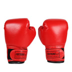 2PCS Kids Boxing Gloves Children Punch Training Sparring Kickboxing Fighting Fitness Mitts Hitting Hand Protector for Boys Girls