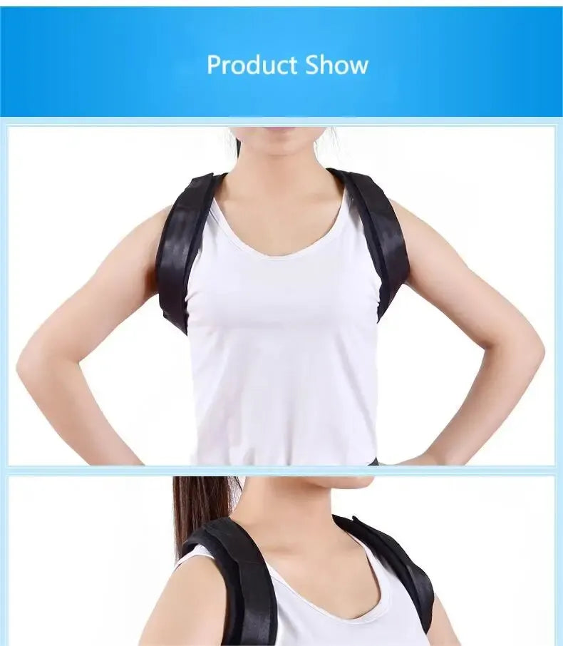Back Posture Correction Belt Hunchback Prevention Correction of Sitting Posture Unisex Breathable Body ShapingJUI