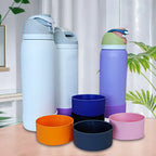 32oz Silicone Water Bottle Boot Anti-Slip Bottom Cover Bottom Protector Protective Bottom Base for Owala Flask Water Bottle