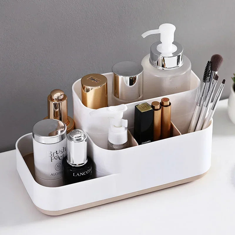 Makeup Organizer Box Cosmetic Storage Box Drawer Dressing Table Container Sundries Case Makeup Box Imagem principal do produto