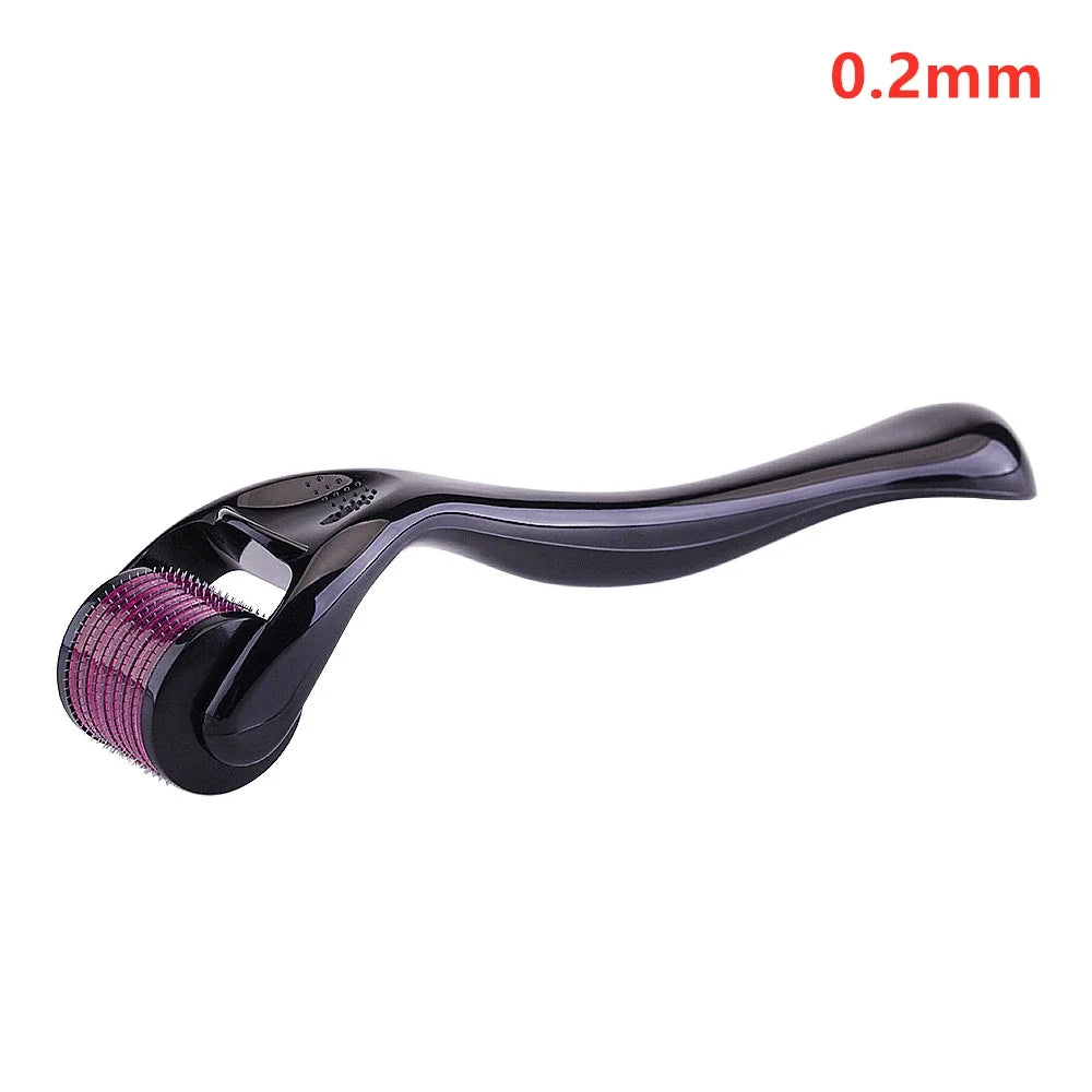 Derma Roller 0.2mm 0.25mm 0.3mm Needles, Micro Needle Tool for Facial Body Hair Growth, Skin Care & Beard Roller