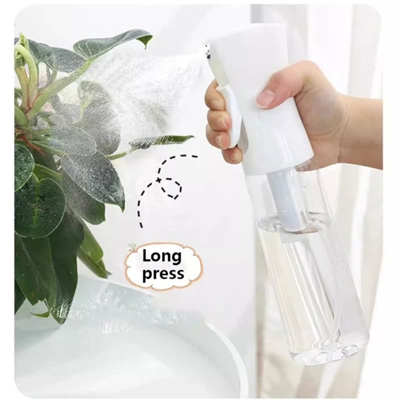 200/300/500ml High Pressure Spray Bottles Refillable Bottles Continuous Mist Watering Can Automatic Salon Barber Water Sprayer Imagen secundaria del producto