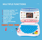 Learning Machine Laptop Computer Child Electronic Preschool Language Education Toys Gift Toddler Kid Developing Cognitive Skills