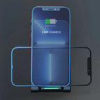 Fast Wireless Charger Stand Pad for iPhone 17 16 15 14 13 Pro Samsung Xiaomi Phone Chargers Induction Fast Charging Dock Station