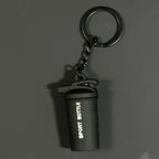New Barbell Keychain DlY Silicone Dumbbell Keychain Gym Gifts for Gym Lovers Fitness Trainer Gift Backpack Car Key Pendant