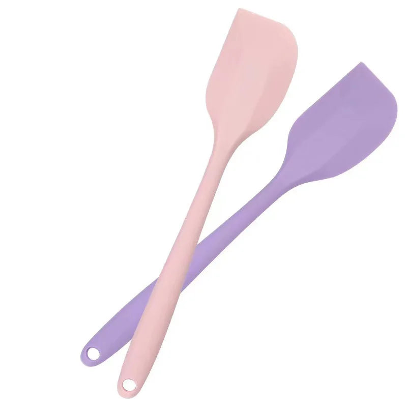 Silicone cream spatula Non-stick butter spatula Heat-resistant kitchen baking tools DIY cake baking tools Image secondaire du produit