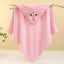 Cute Bath Towel for Baby Soft Absorbent Towel Newborn Swaddle Wrap Baby Blankets for Girls Boys