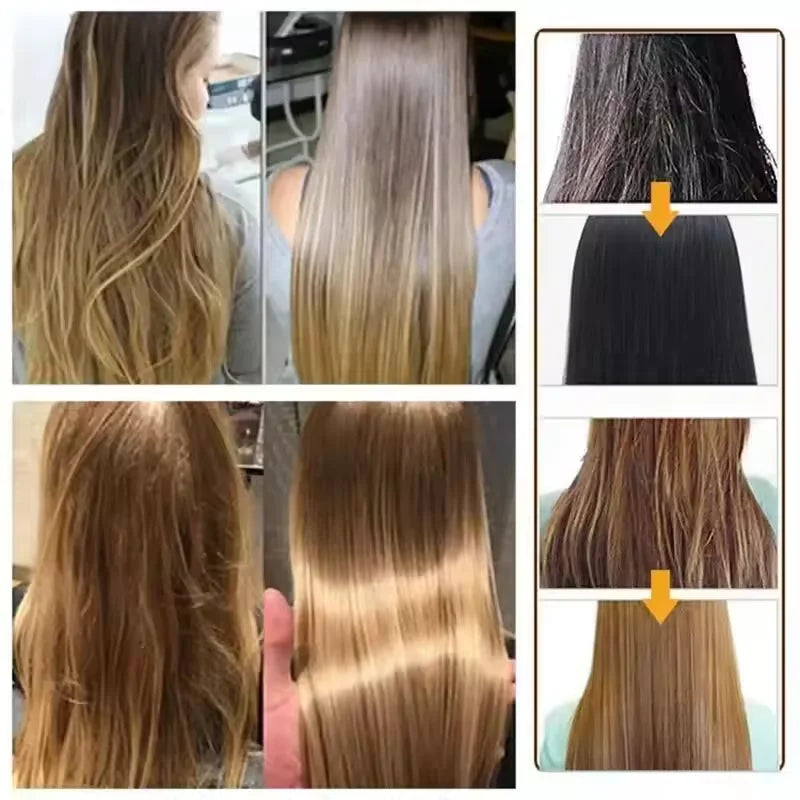 10/30/50/100/400g Magical Keratin Hair Mask 5 Seconds Repair Damaged Frizzy Hair Soft Smooth Shiny Rice Moisturizing Hair Care Image secondaire du produit