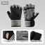 1 Pair Dumbbell Gloves Men Women Weightlifting Crossfit Bodybuilding Workout Sport Gym Training Gloves Non-slip Wrist Protector