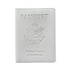 Passport Holder Cover Wallet Travel Essentials RFID Blocking Leather Card Case International Travel Must Haves Travel Accessorie