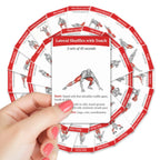 36pcs Fitness Cards Comprehensive Guide To Core Strength  Aerobic Training Exercises Guide Fitness Equipment Cards for Home Gym