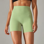 Yoga Shorts Women Fitness Shorts Running Cycling Shorts Breathable Sports Leggings High Waist Summer Workout Gym Shorts