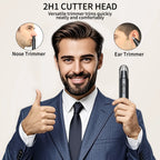 Nose Hair Trimmer Painless Clipper Nose Ear Hair Eyebrow Portable Trimmer For Men Women Electric Rechargeable Nose Hair Trimmer