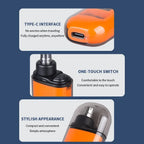2 In 1 Electric Portable Ear And Nose Hair Trimmer Clipper 2024 Professional Painless Portable Eyebrow For Men