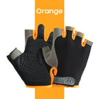 Anti-Slip Breathable Workout Gloves, Fingerless Fitness Training Gym Gloves for Men Women Bodybuilding Cycling Exercise