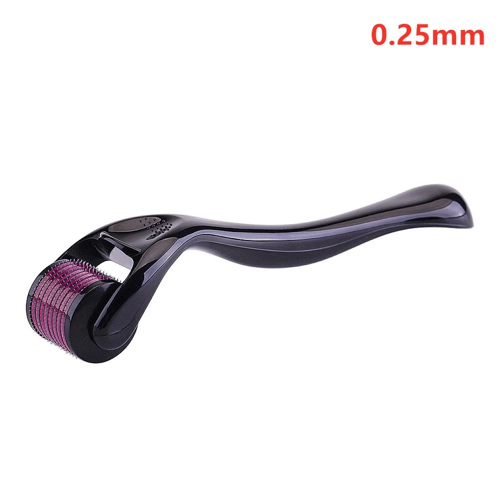 Derma Roller 0.2mm 0.25mm 0.3mm Needles, Micro Needle Tool for Facial Body Hair Growth, Skin Care & Beard Roller