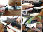 Car Holder Back Seat Travel Accessories Car Tablet Holder Mount Road Trip Essentials for Kids Adults Fit PICKUP All 4.7-12.9"