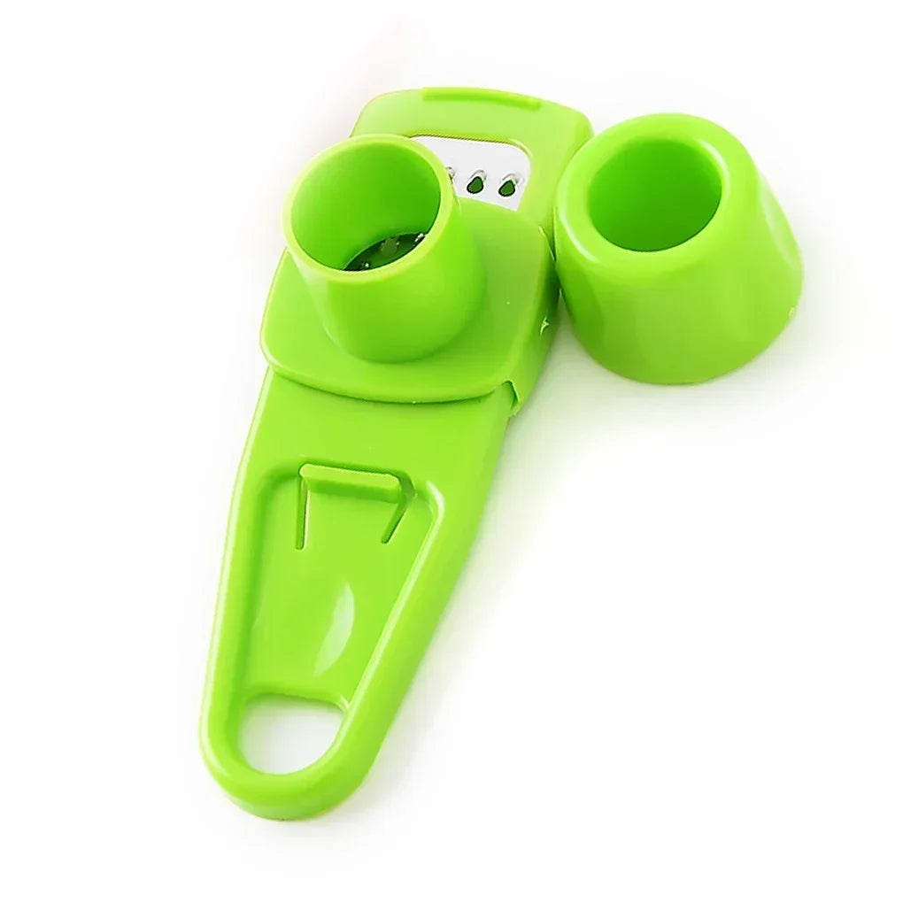 1-Piece Multifunctional Manual Garlic Crusher Ginger Garlic Grater Garlic Cutter Peeler Kitchen Tool with Excellent Functionalit