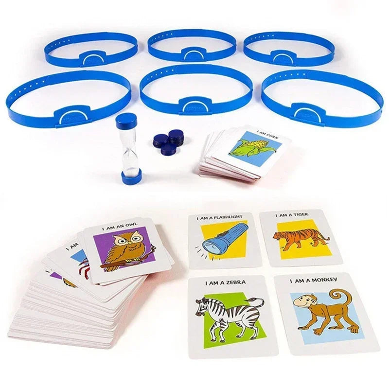 Kid Picture Guessing Board Game Who Is It Game For Kids Children Board Parent-Child Interactive Games For The Family Party games
