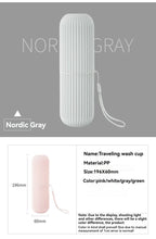 Portable Toothpaste Toothbrush Protect Holder Case Travel Camping Storage Box Protect Toothbrush Toothpaste from Dirt 2030