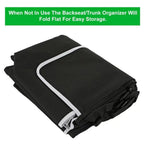 Versatile Oxford Cloth Car Trunk Storage Bag Rear Seat Back Hanging Vehicle Organizer Box for Automobile Interior