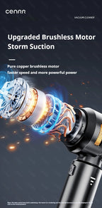 CENRR 998000PA Car Vacuum Cleaner Powerful Portable HandHeld Vacuum Cleaner For Car Wireless Cleaner Robot Car Accessories