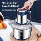 5L Electric Meat Grinders 304 Stainless Steel Food Crusher Multifunctional Vegetable Slicer Chopper Mincer Baby Food Processor