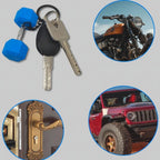 New Barbell Keychain DlY Silicone Dumbbell Keychain Gym Gifts for Gym Lovers Fitness Trainer Gift Backpack Car Key Pendant