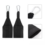 Fitness AB Sling Straps Suspension Rip-Resistant Heavy Duty Pair for Pull Up Bar Hanging Leg Raiser Home Gym Fitness Equipment