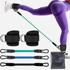 Resistance Band Set Workout Exercise Equipments Ankle Straps Fitness Yoga Elastic Fitness Bands For Home Gym Man And Woman Sport