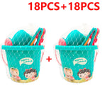 Children Beach Toys Summer Outdoor Games Sand Play Plastic Bucket Watering Bottle Shovels Kids Beach Water Game Toys Tools Gifrs