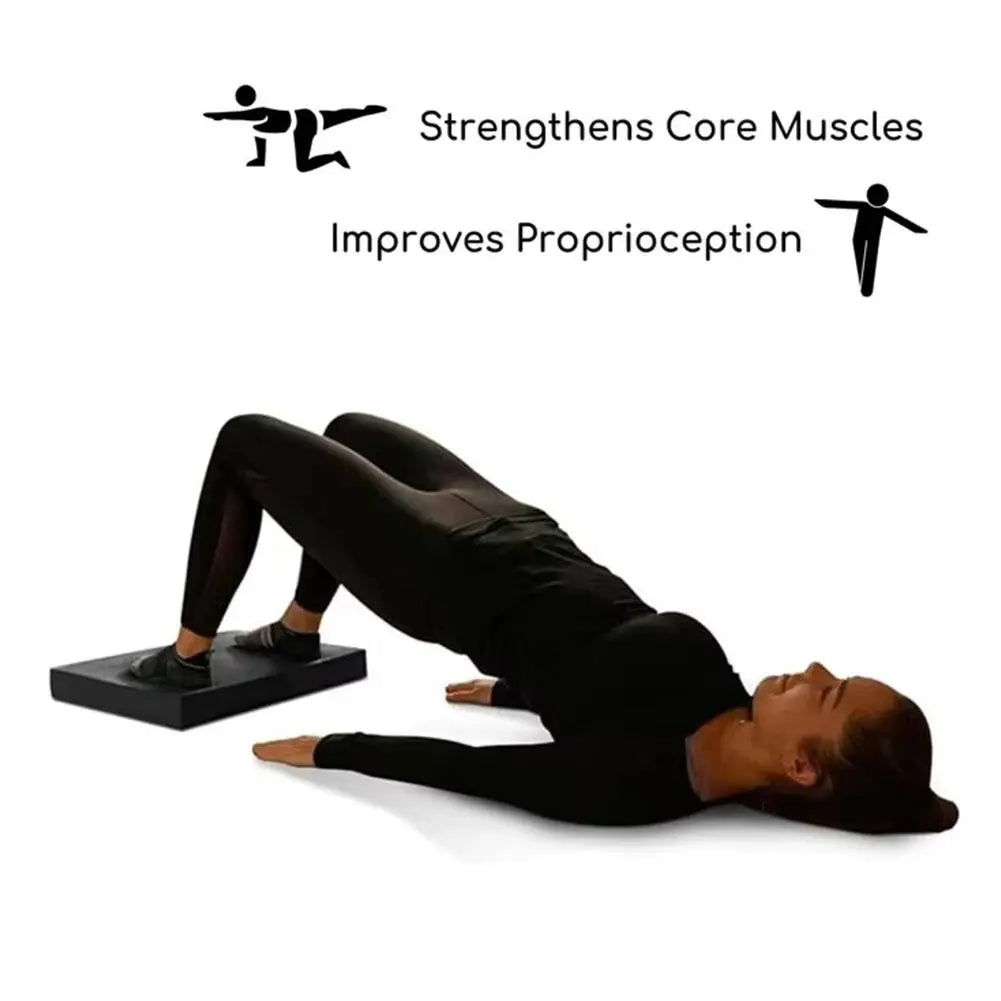 Balance Training Pad Non-Slip High Rebound Thickened Foam Mat for Core Stability Yoga for Women Fitness Balancing Kneeling Pad