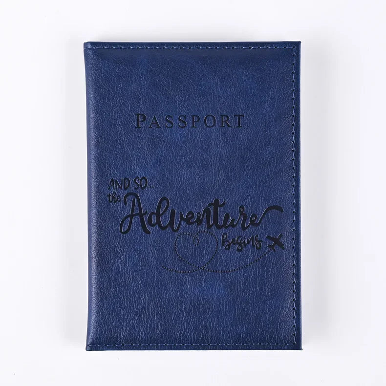 Passport Holder Wallet Cover Travel Essentials Pu Leather Card Case International Travel Accessories for Women/Men
