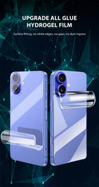 4-1Pcs Back Hydrogel Film For iPhone 17 Pro Max Soft Clear Screen Protector For iPhone 17 Air HD Phone Accessories Not-Glass