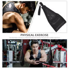 Fitness AB Sling Straps Suspension Rip-Resistant Heavy Duty Pair for Pull Up Bar Hanging Leg Raiser Home Gym Fitness Equipment