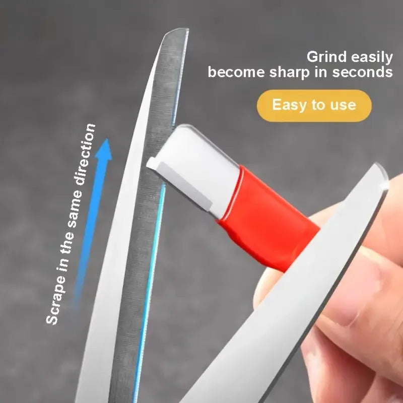 “Precision Edge” Professional Kitchen Knife Sharpener - Tungsten and Diamond Ceramic Whetstone for All Blades, Including Garden Scissors Imagen secundaria del producto