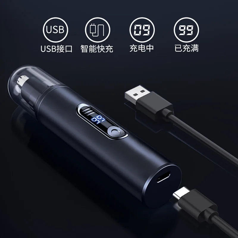 Nose Hair Trimmer Painless Clipper Nose Ear Hair Eyebrow Portable Trimmer For Men Women Electric Rechargeable Nose Hair Trimmer