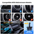 TOPK Car Phone Holder Air Vent Suction Cup Mount for iPhone Xiaomi Samsung Auto Mobile Support GPS Stand Dashboard Bracket