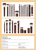 Hourglass Makeup Brushes Powder Foundation Concealer Blusher Bronzer Eye Shadow Eyebrow Eyeliner Sculpting Brush