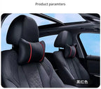 Universal Car Headrest Pillow Seat Head Support Protector for Auto Travel Comfortable Soft Headrest for Vehicle Seat