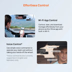 70mai Dash Cam M310 Plus 2K 1440P 143°FOV F1.55 Smart Voice Control 24H Parking Guard Night Vision 70mai M310 Plus 2K Car DVR