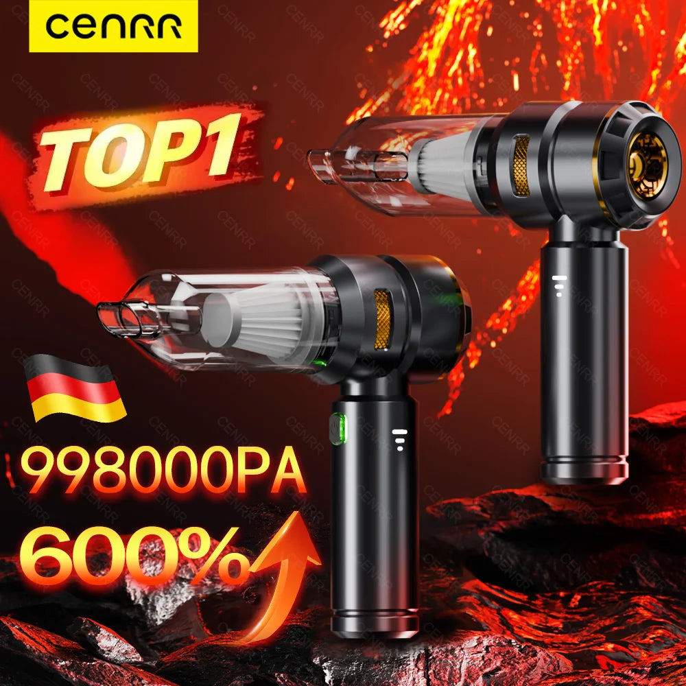 CENRR 998000PA Car Vacuum Cleaner Powerful Portable HandHeld Vacuum Cleaner For Car Wireless Cleaner Robot Car Accessories Imagen principal del producto