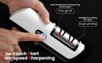 Kitchen Electric Knife Sharpener Multifunctional Automatic Professional 4 Gears Electric Knife Sharpener Kitchen Accessories