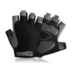 Anti-Slip Breathable Workout Gloves, Fingerless Fitness Training Gym Gloves for Men Women Bodybuilding Cycling Exercise
