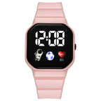 Kids Watch Sport LED Digital Watches Football Silicone Strap Waterproof Electronic Wristwatch for Children Boys Girls Gifts