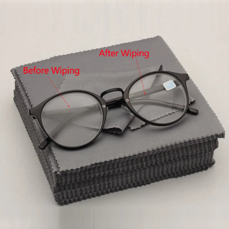1/20/100/300 pcs/lot Black Microfiber Sunglasses Eyeglasses Cleaning Cloth 13*13cm Glasses Eyewear Clean Lens Cloth 2030
