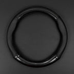 Universal Car Steering Wheel Cover Carbon Fiber Leather Three-dimensional Anti Slip, Timple And Fashionable Car Accessories